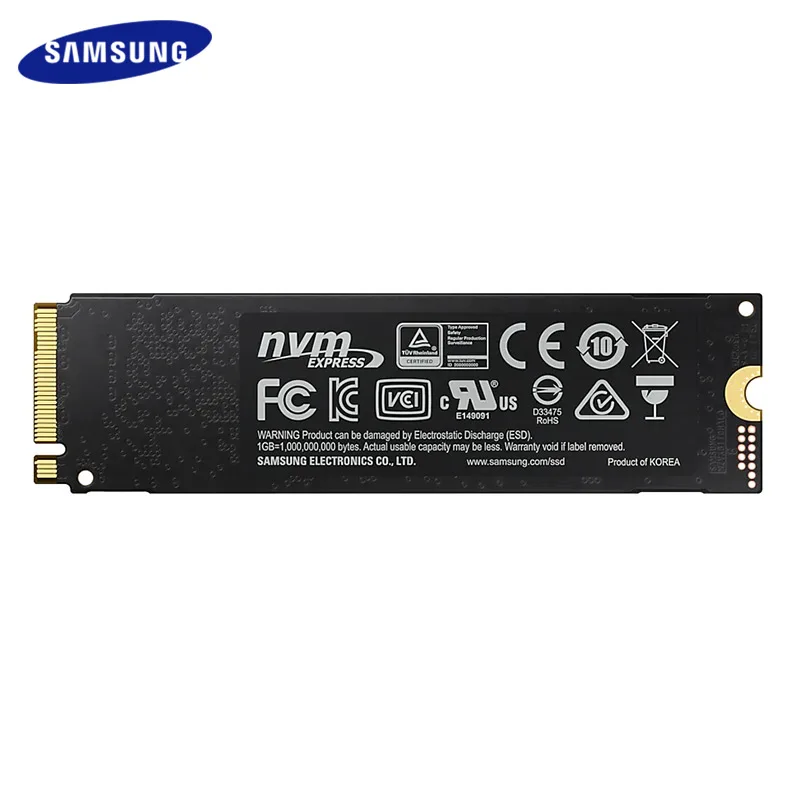 Оригинальный SAMSUNG 970 EVO PLUS M.2 SSD 250 ГБ 500 1 ТБ Внутренний твердотельный накопитель на