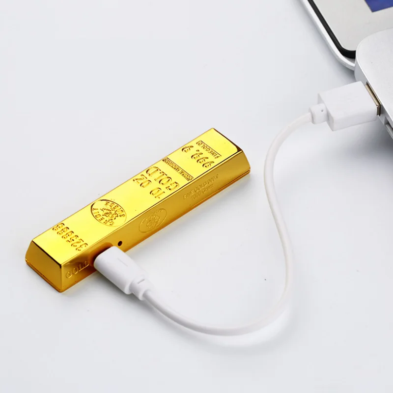 Модные мини золотые usb-зажигалки для электронных сигарет, металлические ультра тонкие электрические провода, ветрозащитная перезаряжаемая Зажигалка для сигар