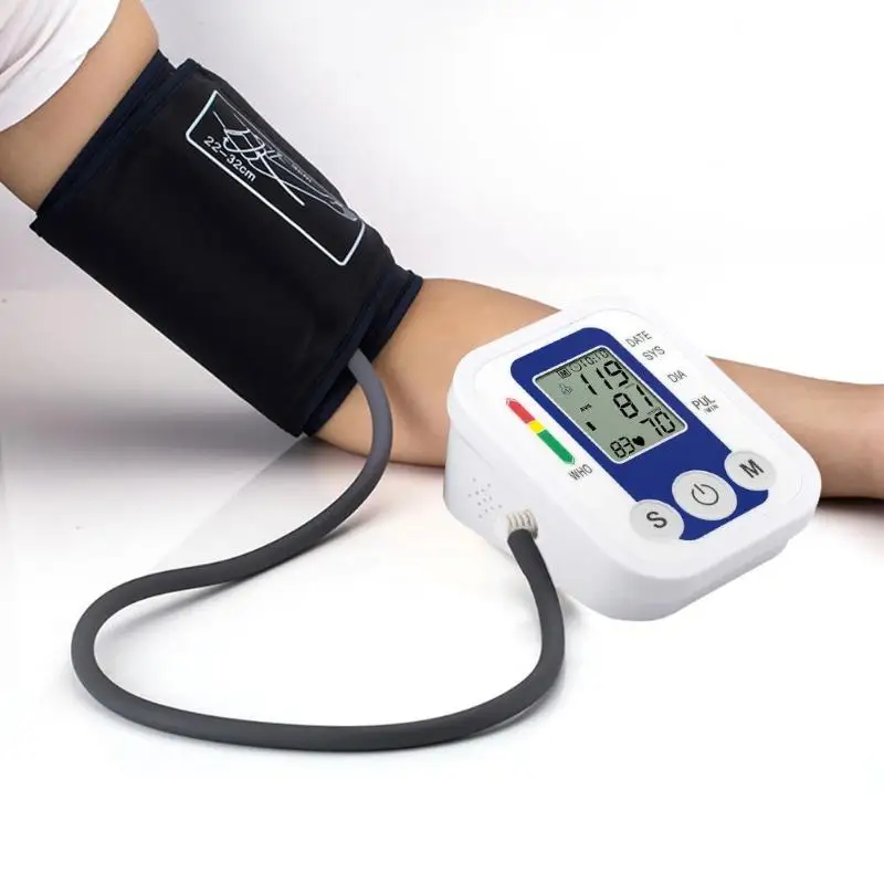 

NEW Home Automatic Automatic Digital LCD Display Electronic Wrist Blood Pressure Arm Band Sphygmomanometer Blood Heart Monitor
