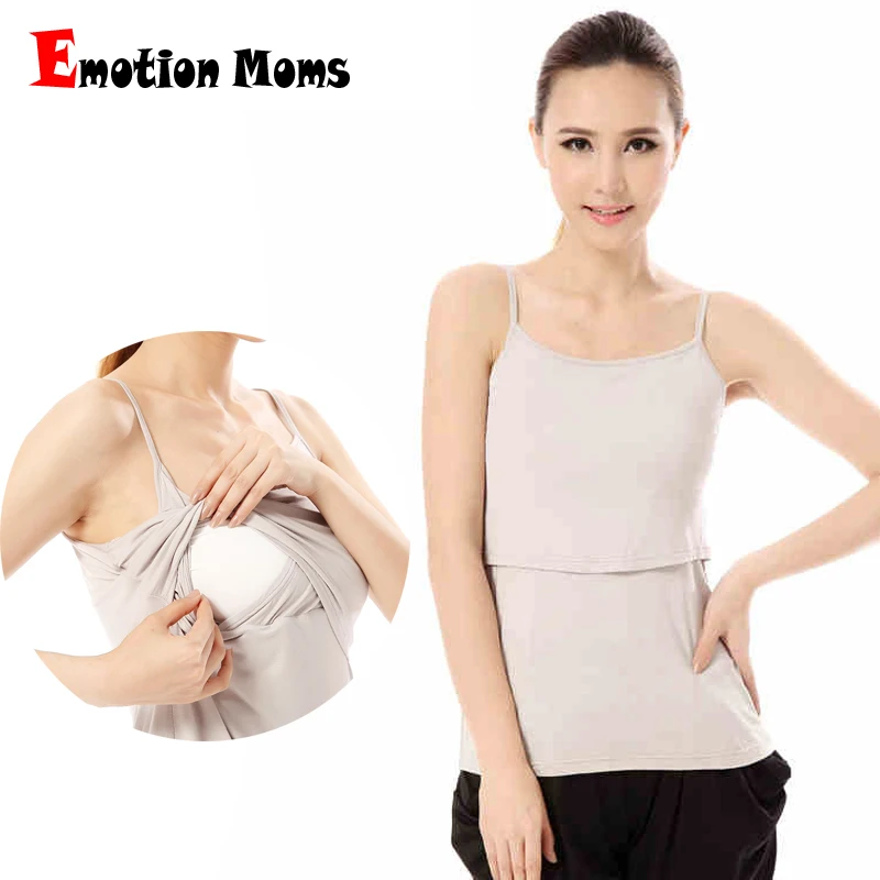 

Emotion Moms maternity Clothes Nursing Tank Tops Breastfeeding Clothing Pregnancy Tank Nursing Vest clothes for Pregnant Women