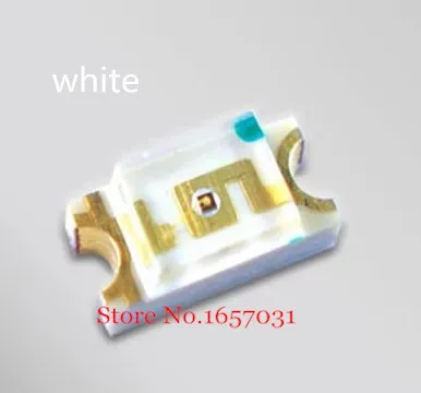 

200PCS SMD 1206 White Led 1206 smd led cool white Super Bright LED Diode Light 5000-8000k 200-300mcd 3.0-3.6v
