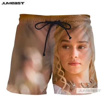 

Jumeast Fashion 3D Printed Popular TV Game of Thrones Short Pants Casual Cool Men/Women Loose Size Short Novelty Board Shorts