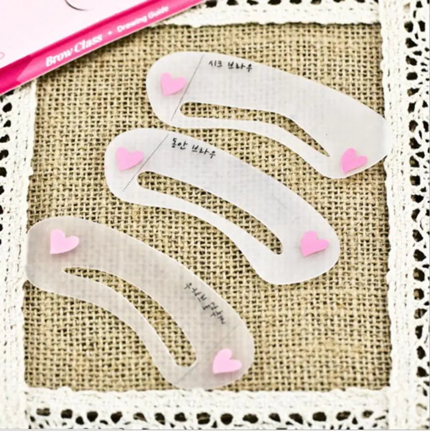 

100 pcs Novice essential eyebrow artifact Mengfen eyebrow auxiliary eyebrow tools