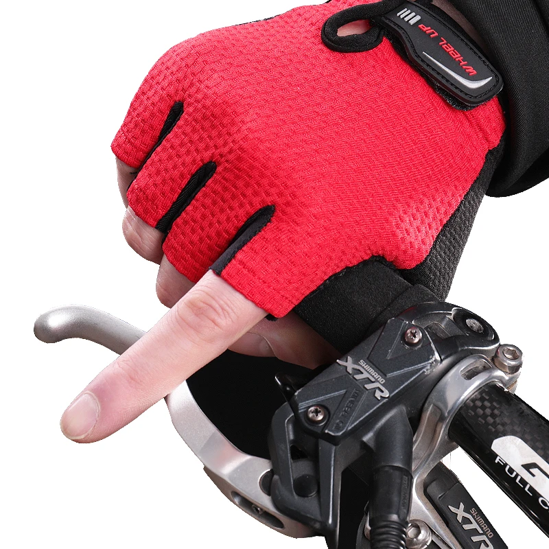 Колеса до перчатки для велоспорта Половина Finger Sumer MTB горный велосипед дышащие перчатки велосипедная Губка Pad профессиональные перчатки для мужчин