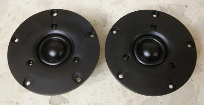  2PCS Original Vifa DX25BG60-04 4'' Dual Magnet High Power Silk Dome Tweeter 4ohm 80W Pair Price