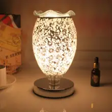 Свет красочные стеклянные настольные светильники антикварное изделие масло свадебный свет для детская спальня украшения настольная лампа ZA