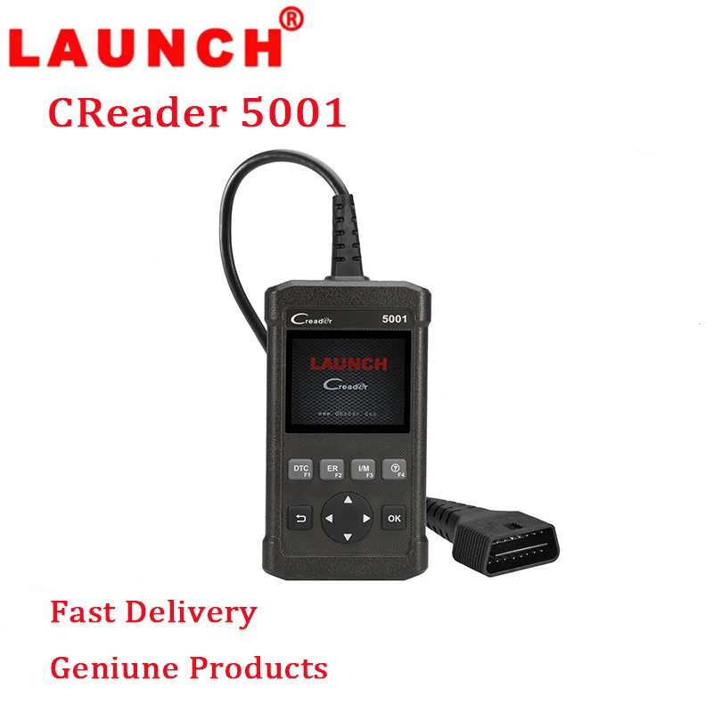 Старт Creader 5001 код читателя полный OBDII/EOBD диагностический функции сканирования с o2