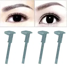 4 шт. Microblading многоразовые макияж измерения для бровей направляющая линейка постоянный профессиональные инструменты#0207 BB