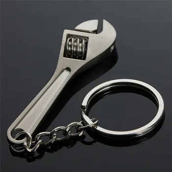 

Creative Mini Tool Model Wrench Spanner Key Chain Metal Key Ring