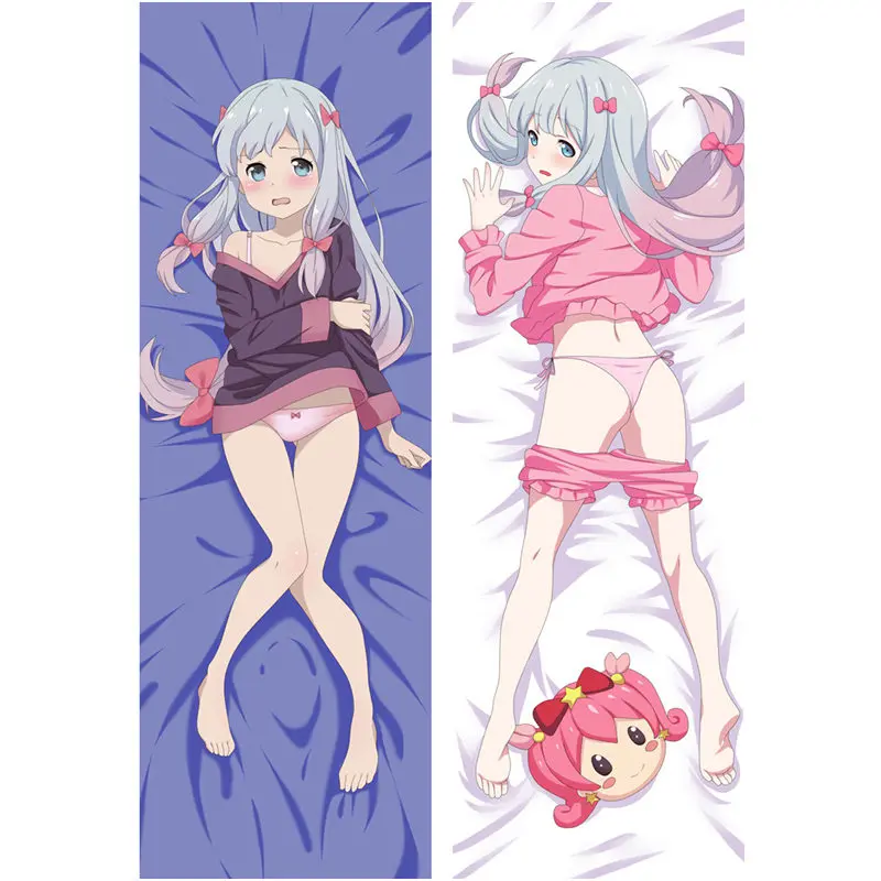 Аниме "eromanga-Sensei" наволочка, Dakimakura Чехол прохладный мальчик 3D двухсторонняя постельные принадлежности обниматься тела Чехол настроить ES03 - Цвет: Peach skin