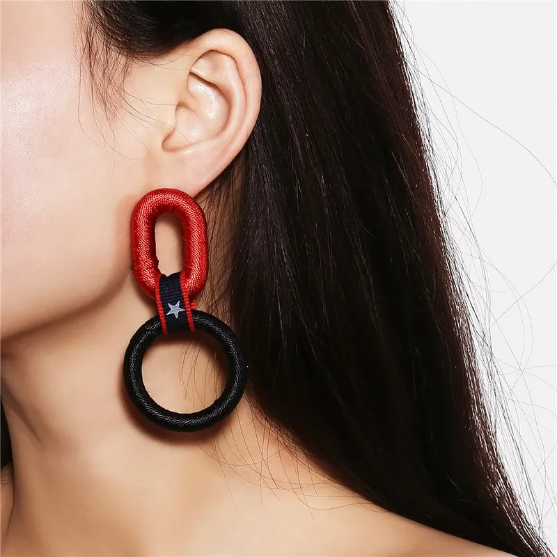 Deal Factory Price Handmade Drop Earrings Multi Color Exqusite Factory Price Handmade Drop Earrings Multi Color Exqusite Star Pattern Women Shipping Et085