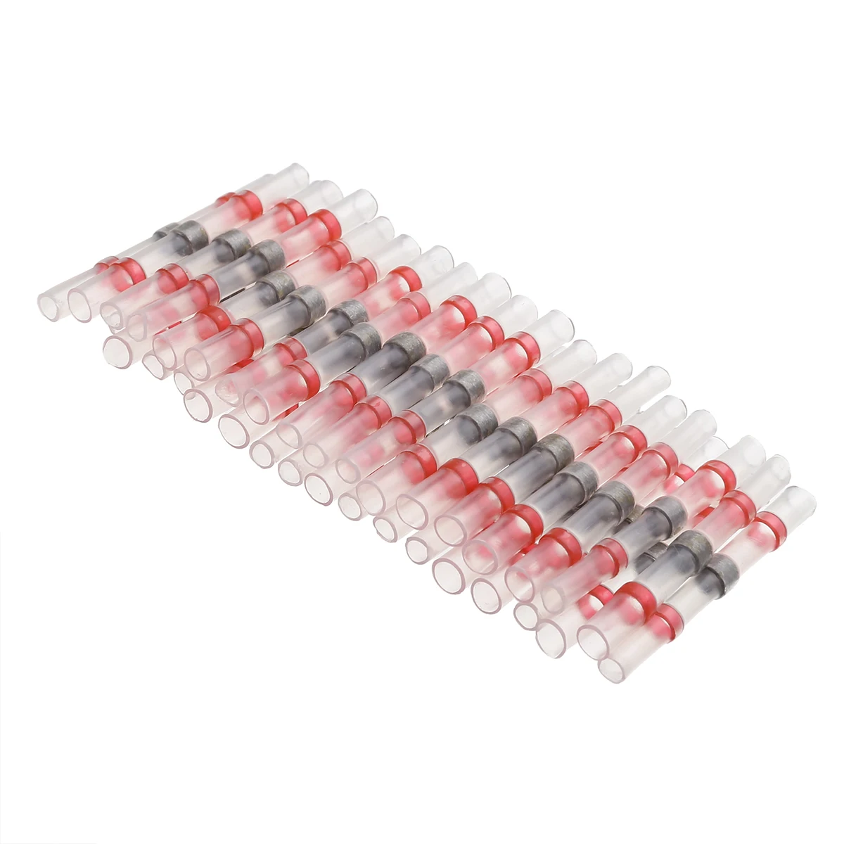 100pcs Waterproof Heat Shrink Butt Wire Splice Connector 26 10 AWG