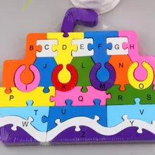 3D игра-головоломка игрушка один шт фигура с буквами познание раннее образование