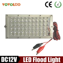 Светодиодный прожектор DC12V водонепроницаемый IP65 40 Вт DC12V 3 м крокодиловый зажим Светодиодный точечный светильник Refletor открытый светильник ing настенный светильник прожектор светильник