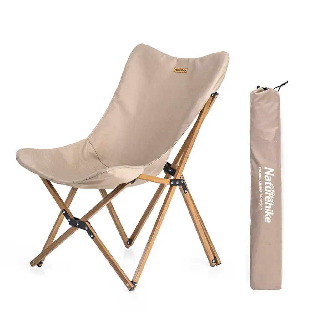  HobbyLane Outdoor Foldable Chair Light-weight Portable Chair Strong High Load 120kg for Fishing Pic