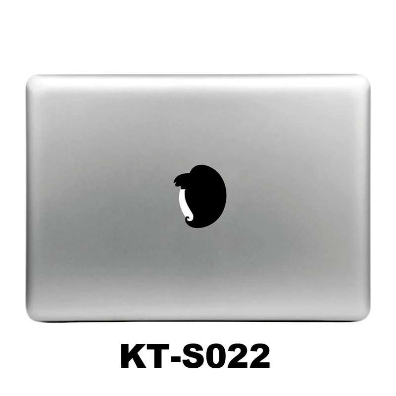 Kocurtop красивый ноутбук наклейка для ноутбука скины для Macbook Air 11 13 Pro 13 15 17 дюймов mac book виниловая ПВХ наклейка - Цвет: KT-S022