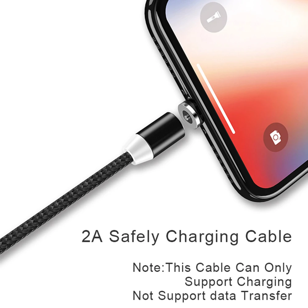 ! Магнитный светодиодный зарядный кабель ACCEZZ Micro USB для телефона Samsung S7 S6 S5 Note5 Xiaomi 4