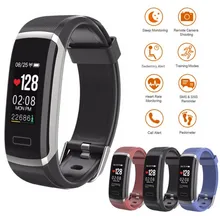Горячая Распродажа смарт-браслет TFT Цвет Экран Непрерывный монитор сердечного ритма напоминание Smart watch спортивные Фитнес трекер группа