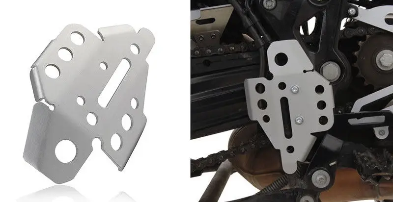Silver Rear Brake Master Cylinder Frame Guard Cover For BMW F700GS F650GS-Twin 