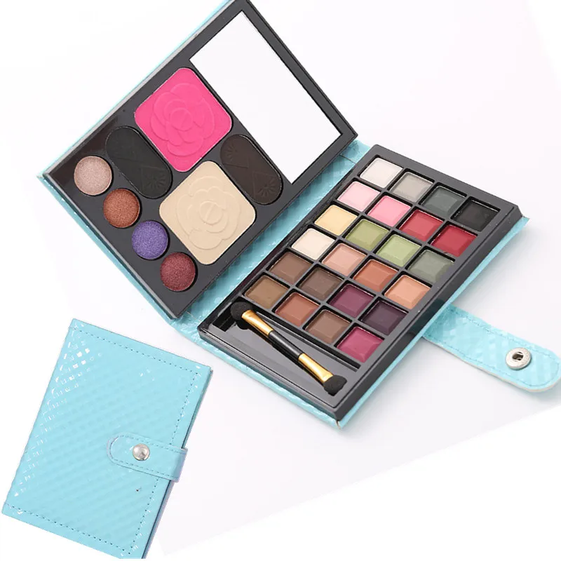

32 colors Makeup Set Eyeshadow Wallet Eyebrow Powder Blush Make Up Kit Cosmetics Maquiagem Profissional Completa
