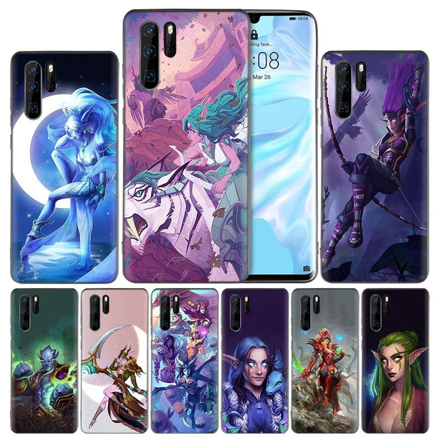 

Wows World of Warcrafts TPU Silicone Case Cover for Huawei Mate 20 10 P30 P20 P10 Lite Pro P Smart Plus 2019 Enjoy 9S 9E Nova 4E