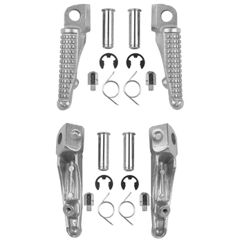 

Motorcycle Front Foot Pegs For Kawasaki ZX-6R ZX6R 2003-2013 2002 2003 2004 2005 2006 07 08 09 10 11 12 Footrest Pedals FootPegs