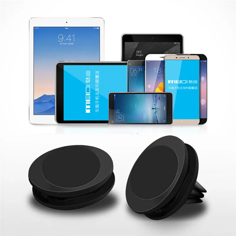 

Car Magnet Phone Holder Air Outlet Bracket Glasses Clip Strong Magnetic Paste Type Key Hook Magnetic Mobile Phone Holder