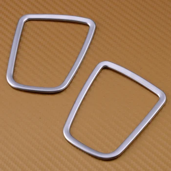 

CITALL 2pcs ABS Plastic Chrome Dashboard Air Vent Trim Cover Garnish Fit for KIA Sportage KX5 2016 2017 2018 Car Accessories