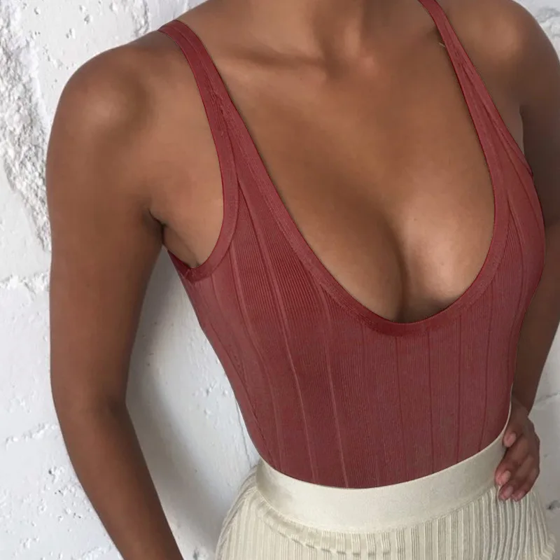 Cryptographic sexy stripe backless knitted bodysuit backless jumpsuit women rompers 2020 autumn catsuits overalls body feminino Cryptographic sexy stripe backless knitted bodysuit backless jumpsuit women rompers 2020 autumn catsuits overalls body feminino
