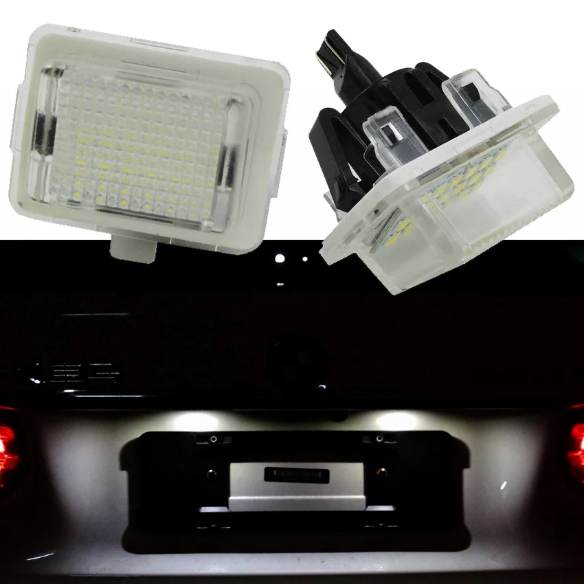 Buy 2pcs LED Car License Plate Light Assembly Number