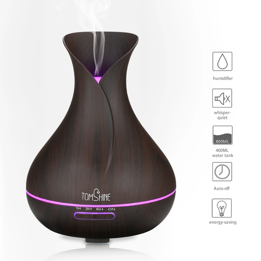 Tomshine Air Purifier Aromatherapy Mist Maker Humidifier Essential Oil