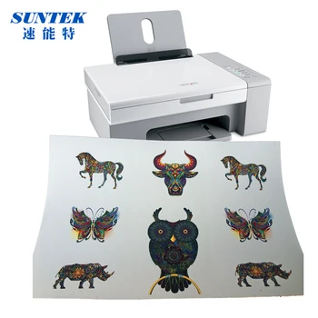 

(20sets/lot) A4 Inkjet Laser Temporary Tattoo Decal Film Paper Waterproof Dermatologically Tested Skin Safe DIY Tattoo Sticker