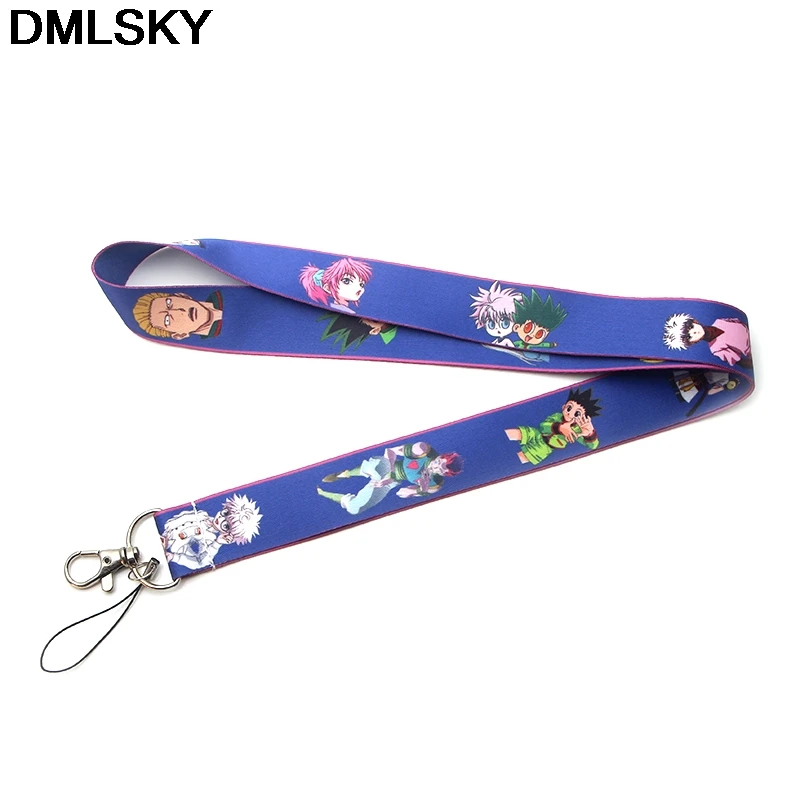 DMLSKY HUNTERxHUNTER аниме шнурок значок ID шнурки/веревка для телефона/брелок ключей шеи