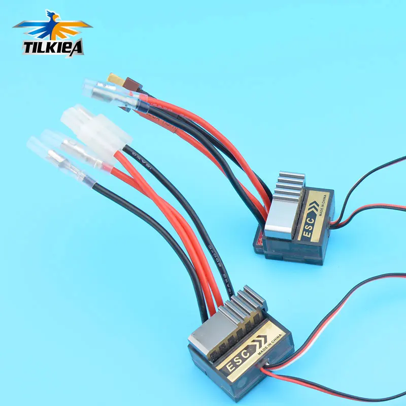 

Model Boat Car Good Quality 320A Brushed ESC Electric Speed Controller Brush ESC For RC Boat 1/10 RC Car Truck Buggy
