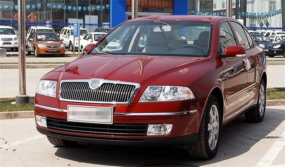 Для Skoda Octavia 2007 2008 2009 Автомобильная фара с прозрачными линзами