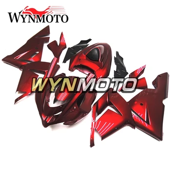 

Full ABS Plastic Injection Pearl Red Black Covers New Motorcycle Fairings For Kawasaki ZX 10R Year 04 05 2004 2005 Cowlings