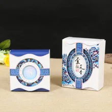 Заказной бейджик с надписью бумажная картонная ручка упаковка подарочная коробка. BX-2126