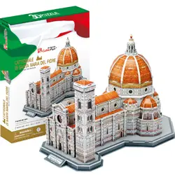 3D пазл бумага для моделирования дом парпер модель архитектура Cattedrate Di Santa Maria Del Fiore DIY игрушки подарок для детей взрослых