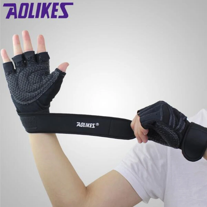 Hight Quality Tactical font b Gloves b font Gym Body Building Training Sports Fitness Guantes Weight
