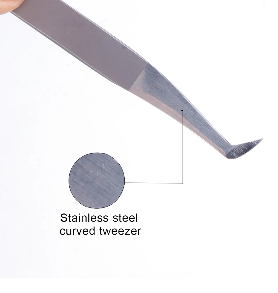 3D-6D нержавеющая сталь ресницы для наращивания ресниц Пинцет для ресниц объем Немагнитный профессиональный набор инструментов для макияжа
