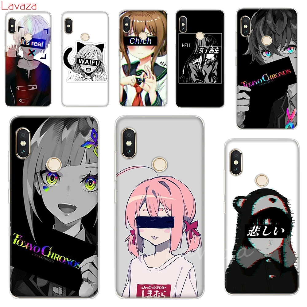 Lavaza Anime Aesthetic Sad Japanese Hard Case for Xiaomi Redmi 5 Plus 6A 4A S2 Go Note 5A Prime 5 6 7 Pro 4 4x Cover