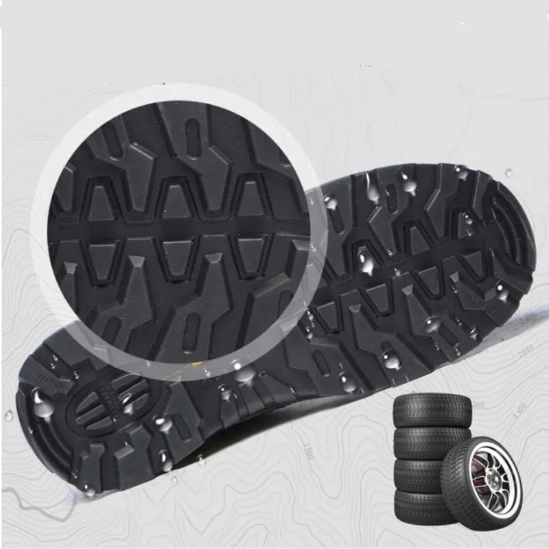 Camouflage steel toe shoes men's work boots breathable work safety shoes men's steel structure puncture construction safety boot