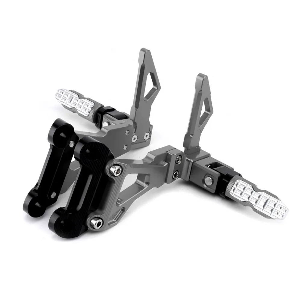 

Motorcycle Foot Rests For Honda CB650F 2017-2018 CNC Aluminum Footrests Rearset Foot Pegs