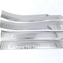 Автомобильные аксессуары из нержавеющей стали, накладка на Внутренний порог двери, защита педали, защита 4 шт. для peugeot 5008 GT