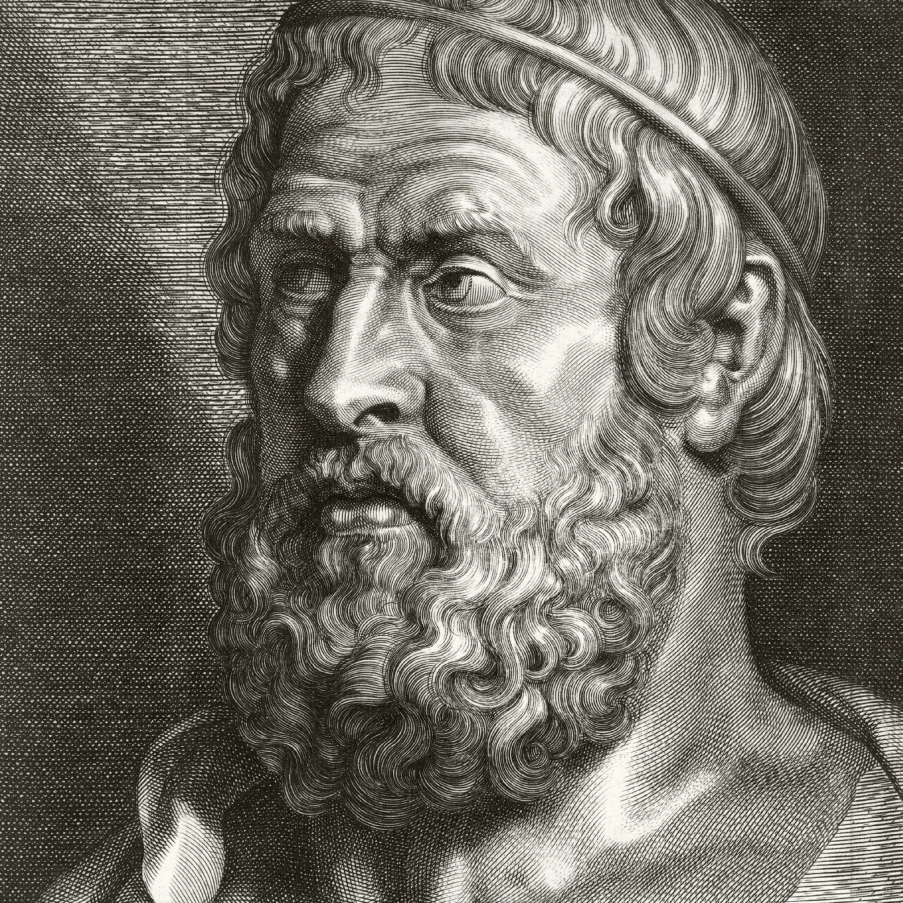 Sophocles Born Circa 496 Bc Died Circa 406 Bc. Athenian Playwright. Poster Print (26 x 30)