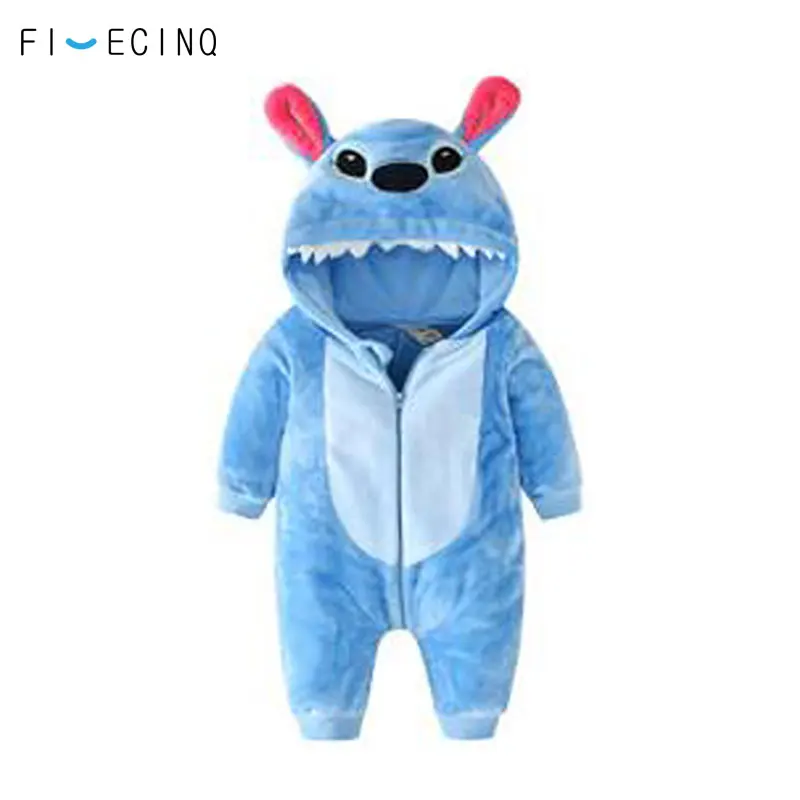 Baby Boy Blue Stitch WINTER WARM Birthday Fancy Party Costume Dress Outfit Gift