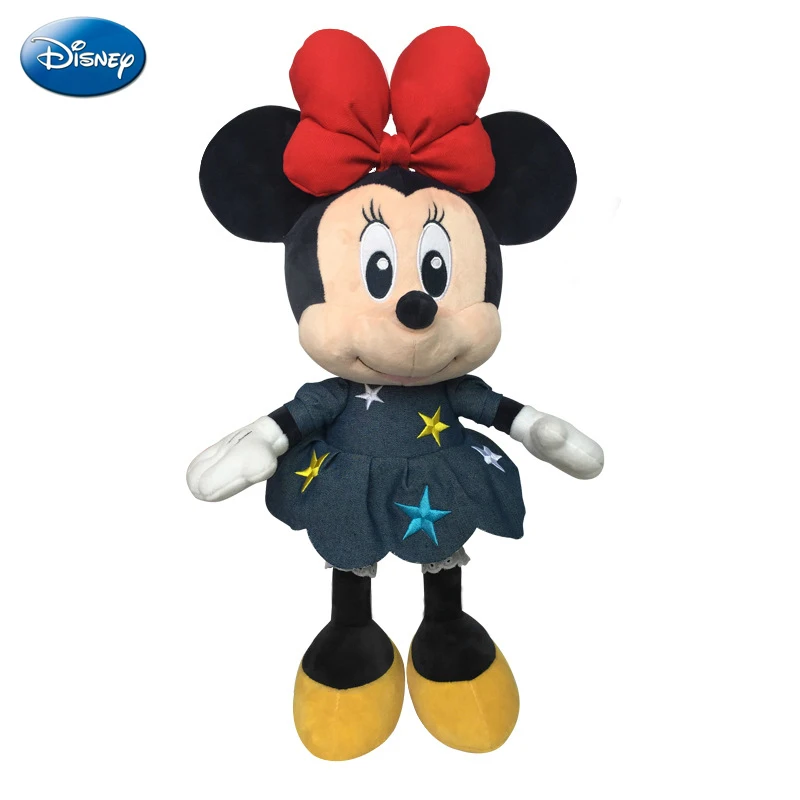 Оригинальные Плюшевые куклы Disney Минни Маус ковбойские модные игрушки Диснея для