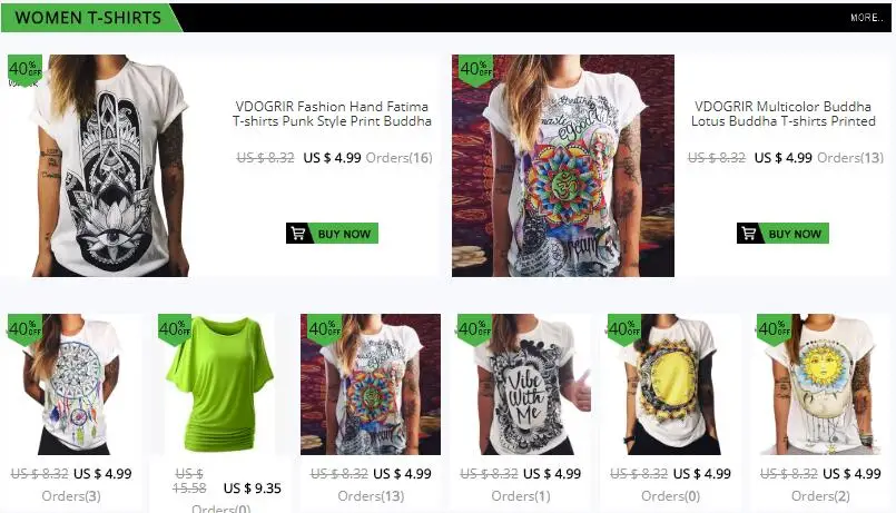 women t-shirt