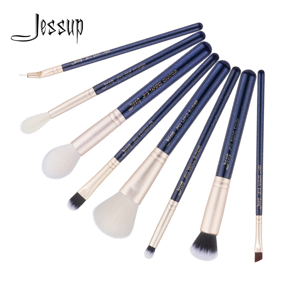 

Jessup brushes 8pcs Makeup Brushes Set maquiagem profissional completa Powder Concealer Liner Blender Countour Brushes T484