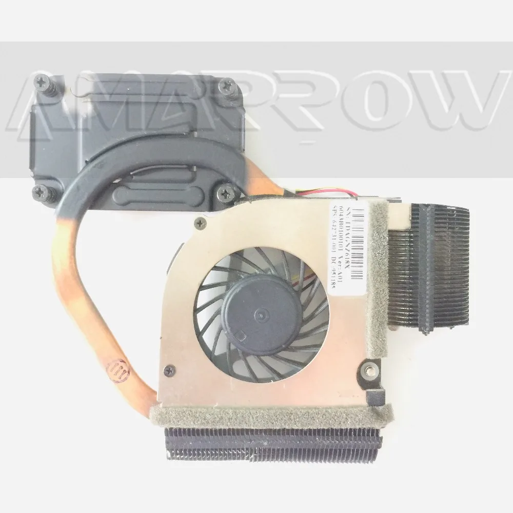 

Original free shipping for HP G32 CQ32 DM4 DM4-1000 DV3-4000 cooling heatsink with fan Fixed UPU 642731-001